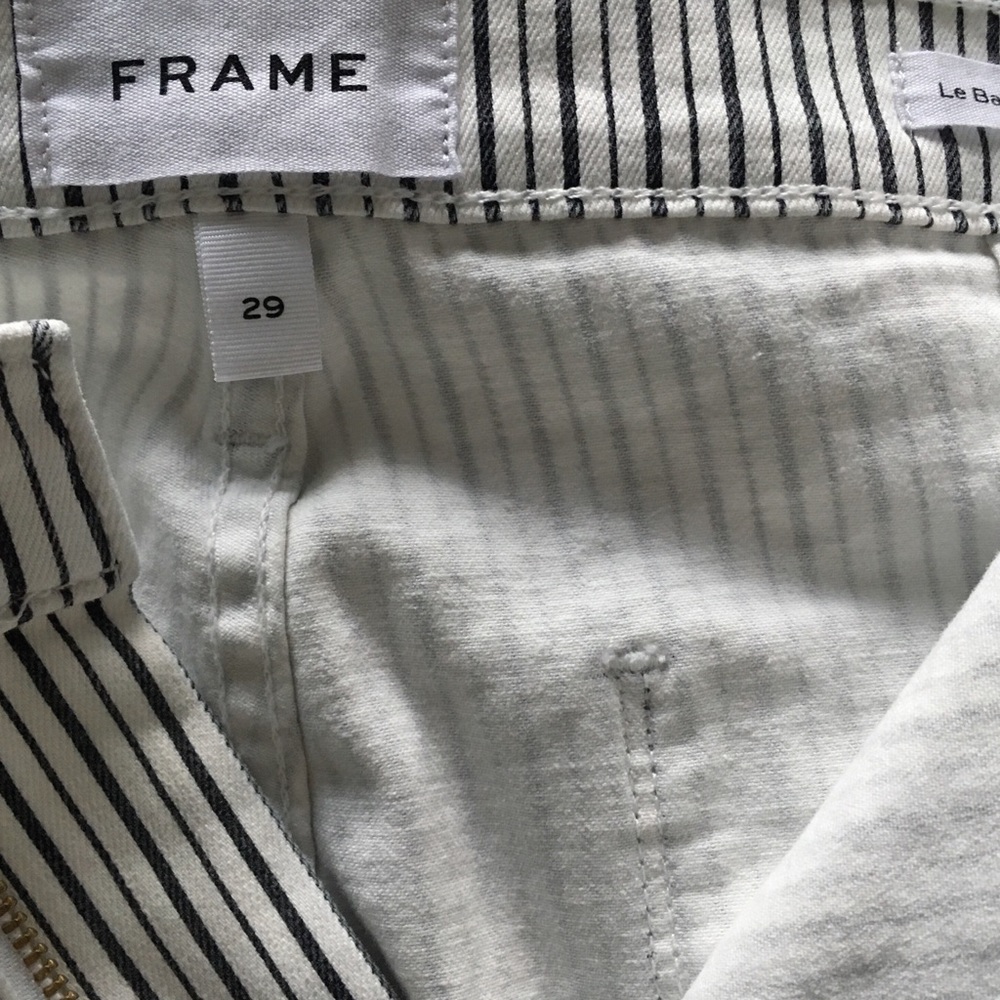 Frame High Rise Le Bardot Crop Flare - Picture 7 of 8